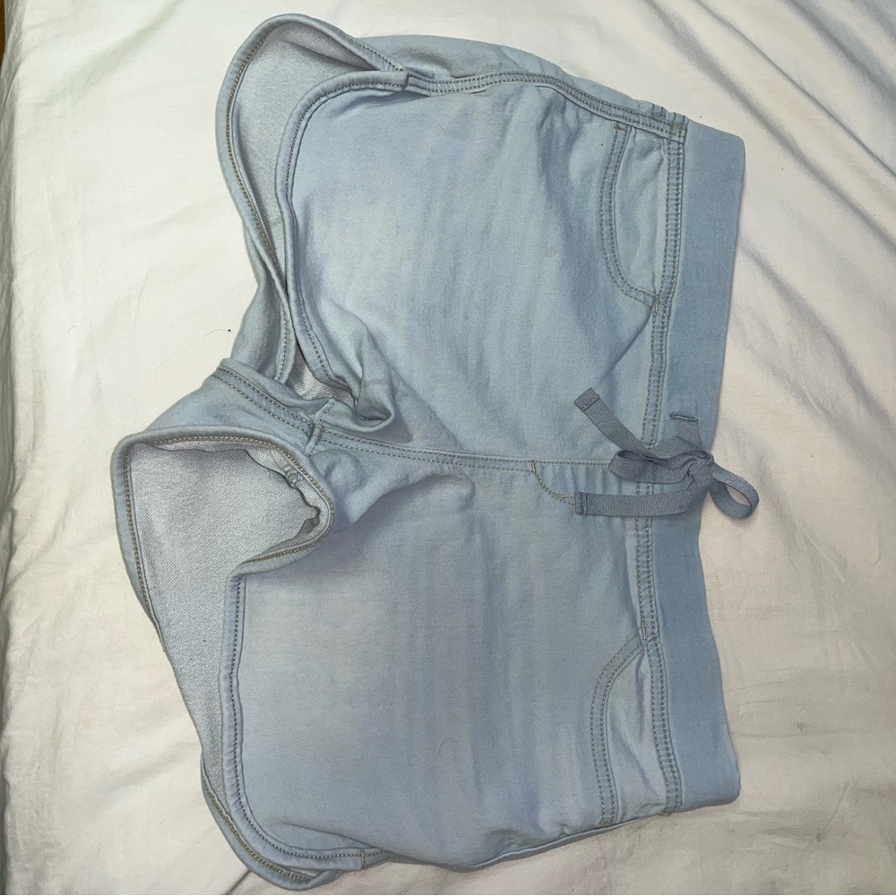 Light Blue Women's Lounge Shorts